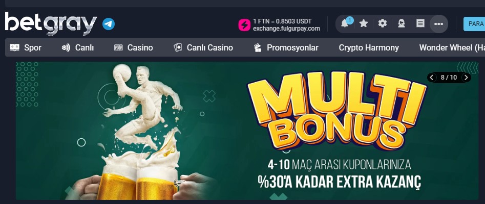 Betgray Casino Sitesi