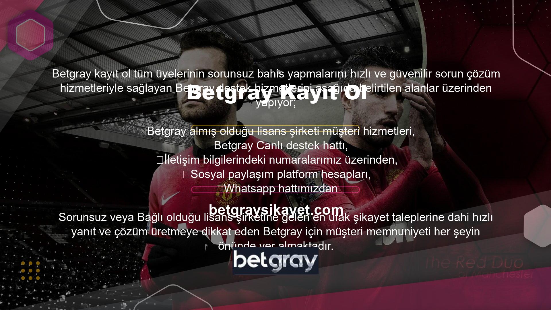 Betgray Canlı Destek Hizmeti Çalışma SaatleriYüzlerce üyesi bulunan Betgray kısa sürede dünyanın zirvesine çıkmış ve Betgray kesintisiz canlı destek sağlamaktadır