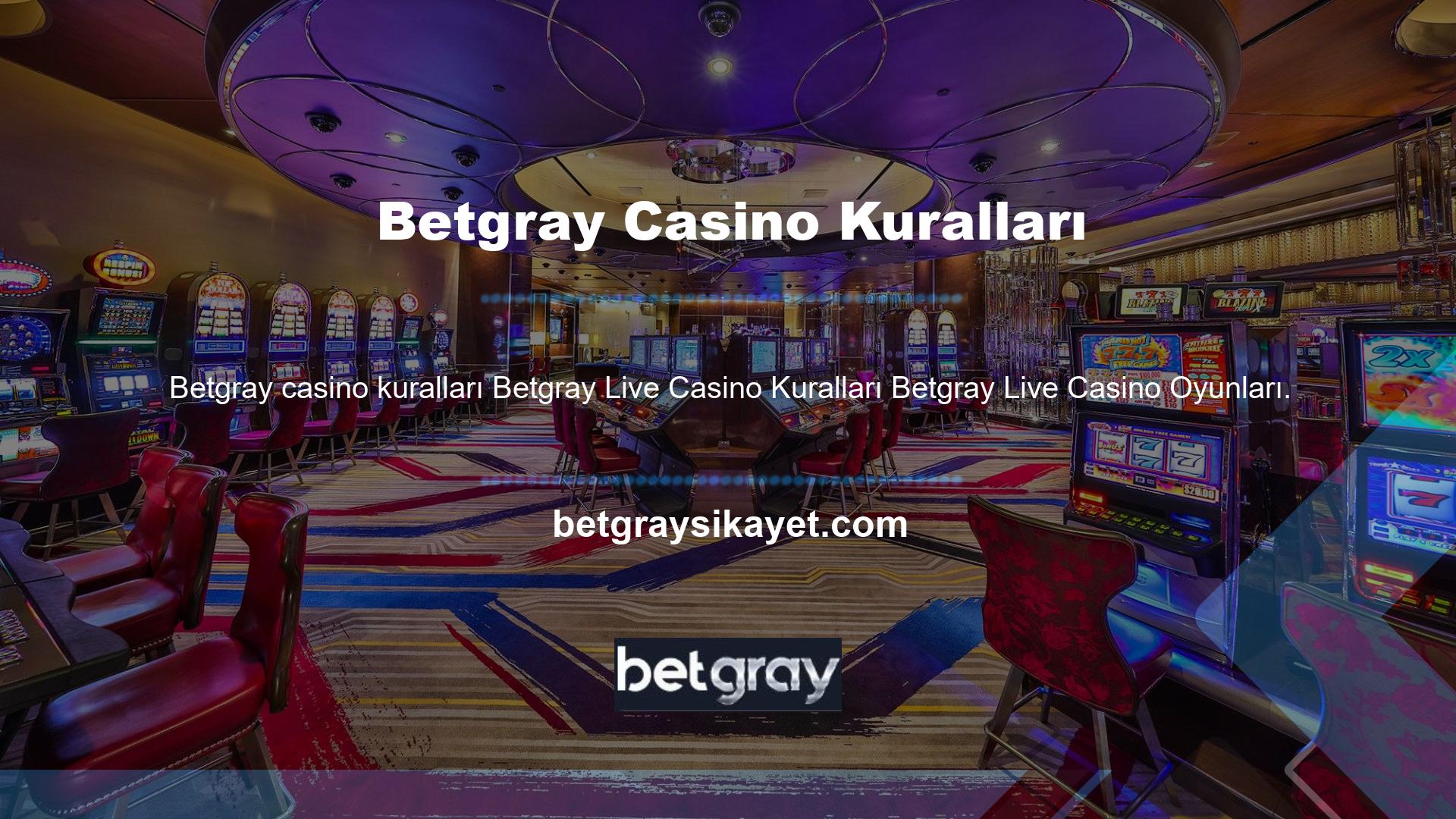 1- Sitemizde oynamak için, en az 18 yaşında Betgray Live Casino Kuralları Betgray Live Casino Oyunları olmalısınız